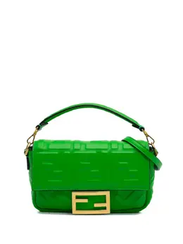Fendi Pre-Owned: Зелёная сумка 