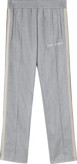 Palm Angels: Серебристые брюки 