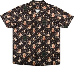 Supreme: Чёрная рубашка  Hysteric Glamour