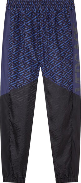 Versace: Чёрные брюки  Monogram