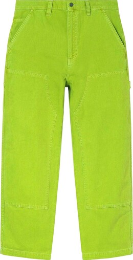 Stussy: Зелёные брюки 