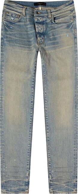 Amiri: Синие джинсы  Stack