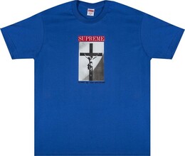 Supreme: Синяя футболка 