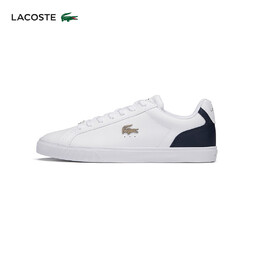 Lacoste: Белые кеды 