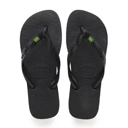 Havaianas: Чёрные шлёпанцы 