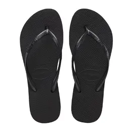 Havaianas: Чёрные шлёпанцы 