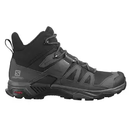 Salomon: Чёрные ботинки 