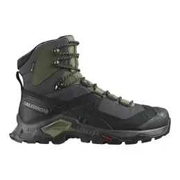 Salomon: Зелёные ботинки 