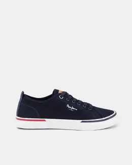Pepe Jeans: Тёмные кроссовки 