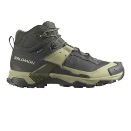 Salomon: Зелёные ботинки 