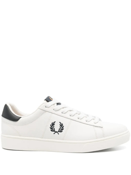Fred Perry: Белые кроссовки 