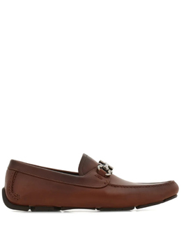 Ferragamo: Коричневые туфли  Gancini
