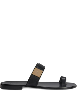 Giuseppe Zanotti: Чёрные сандалии 