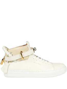BUSCEMI: Белые кроссовки 
