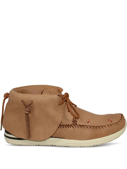 Visvim: Коричневые ботинки 
