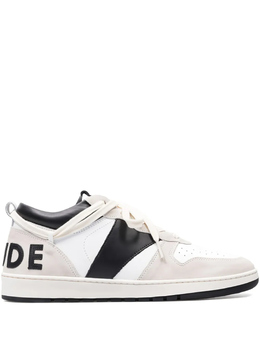 Rhude: Белые кроссовки 