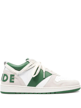 Rhude: Белые кроссовки 