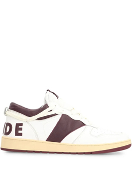Rhude: Белые кроссовки 
