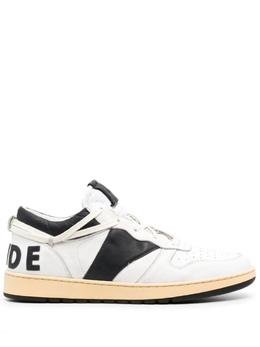 Rhude: Белые кроссовки 