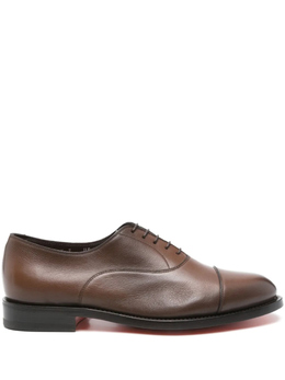 Santoni: Коричневые туфли 