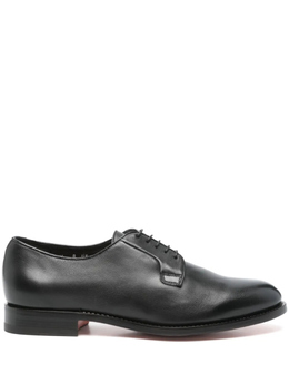 Santoni: Чёрные туфли 