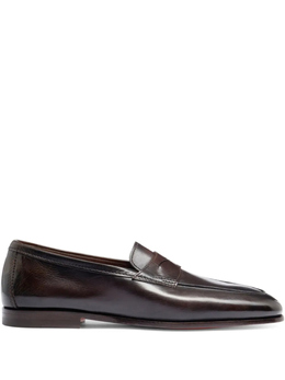 Santoni: Коричневые туфли 