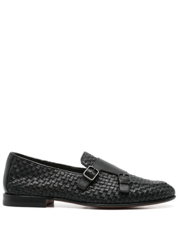 Santoni: Чёрные туфли 