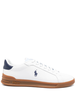 Polo Ralph Lauren: Белые кроссовки 