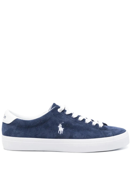 Polo Ralph Lauren: Синие кроссовки 
