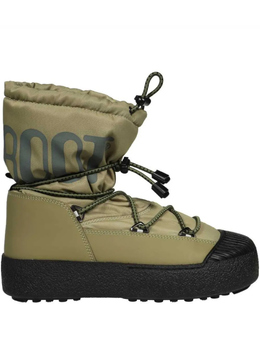 Moon Boot: Зелёные ботинки 