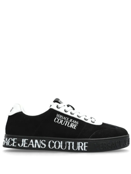 Versace Jeans Couture: Чёрные кроссовки 