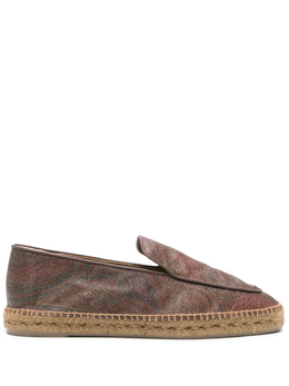 Etro: Красные мокасины 