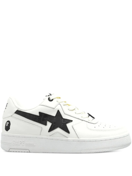 A BATHING APE: Белые кроссовки 