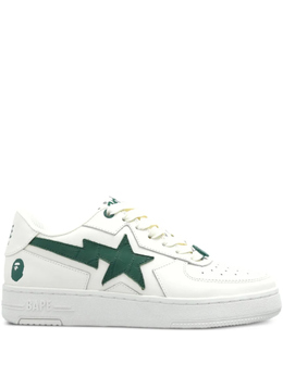 A BATHING APE: Белые кроссовки 