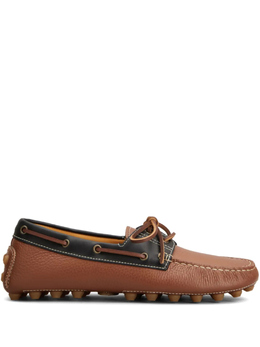 Tod's: Коричневые туфли  Gommino