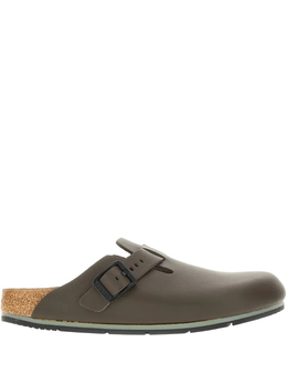 Birkenstock: Коричневые сабо 