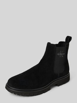 Calvin Klein Jeans: Чёрные ботинки 