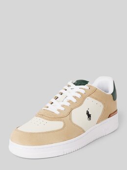 Polo Ralph Lauren: Бежевые кроссовки 