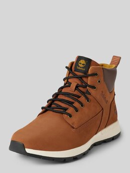 Timberland: Бежевые ботинки 