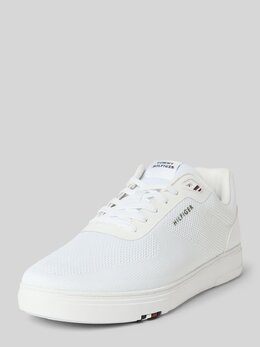 Tommy Hilfiger: Белые кеды 