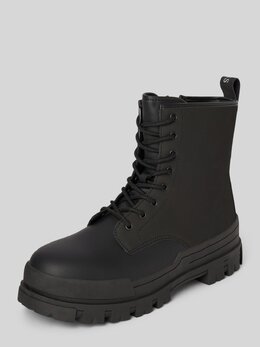 GUESS: Чёрные ботинки 