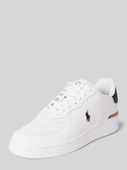 Polo Ralph Lauren: Чёрные кеды 