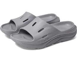 HOKA: Серые сандалии 