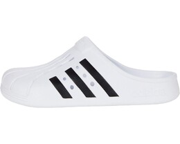 Adidas: Белые шлёпанцы  Adilette
