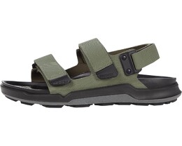 Birkenstock: Сандалии  Birko Flor цвета хаки