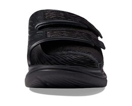 HOKA: Чёрные сандалии 