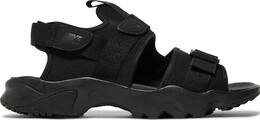 Nike: Чёрные сандалии  Canyon