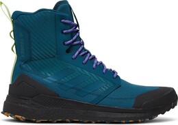 Adidas: Зелёные ботинки  Terrex Free Hiker