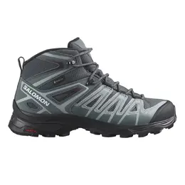 Salomon: Серые ботинки 
