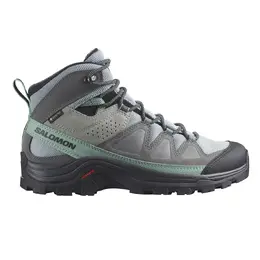 Salomon: Зелёные ботинки 